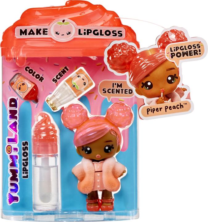 Actual product image MGA Yummiland Lipgloss Doll- Piper Peach