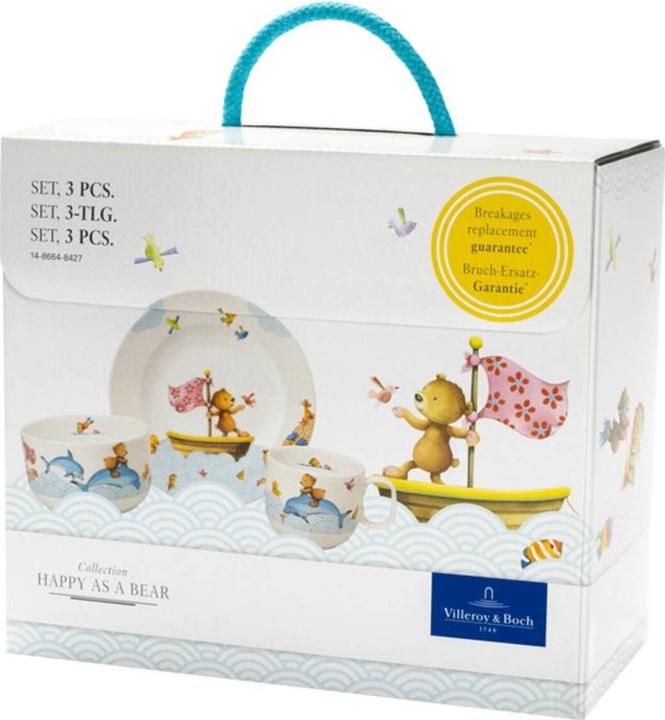 Produktbild Villeroy & Boch Set 3tlg. Happy as a Bear