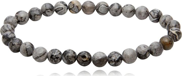 Produktbild Leyda Armband Fossilienjaspis (18 cm, Stein)
