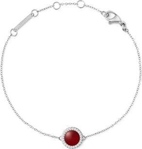 Daniel Wellington Stylish Bracelet With Agate And Crystals Dw00401434