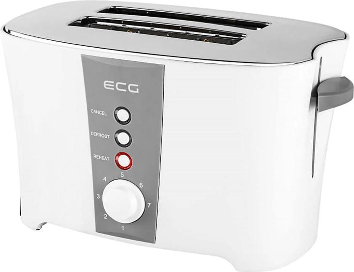 ECG ST 818 Toaster 2 Scheibe(n), Edelstahl