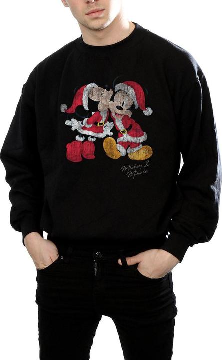 Produktbild Disney Mickey And Minnie Christmas Kiss Sweatshirt (S)
