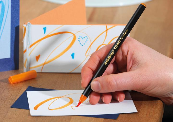 Actual product image Edding Brushpen 1340 (Orange, 1 x)