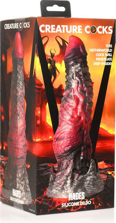 Actual product image Frisky Hades - Silicone Dildo - Large