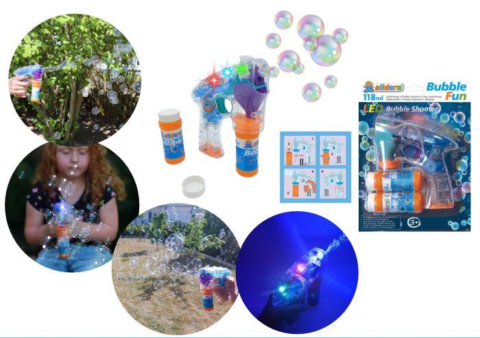 Image du produit Alldoro Pistolet à bulles de savon