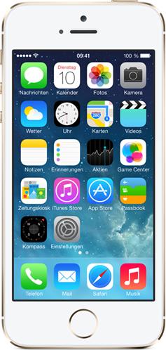 Apple iPhone 5S (64 GB, Gold, 4", Single SIM, 8 Mpx, 4G)