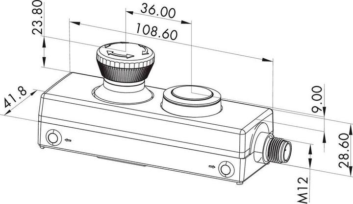 Image du produit Schlegel Bouton d'arrêt d'urgence 2NC, 1NO IP65 1p.