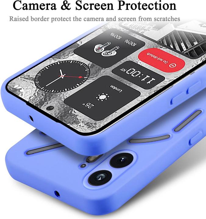 Immagine prodotto Cadorabo Custodia per Nothing Phone 2 TPU Liquid Silicone Case (Nothing Phone (2))