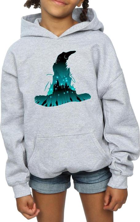 Produktbild Hogwarts Silhouette Kapuzenpullover Mädchen (152, 158)