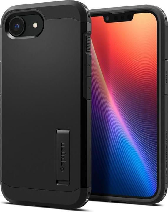 Produktbild Spigen Tough Armor MagFit iPhone SE(2025) Case - Black (Apple iPhone 16e)