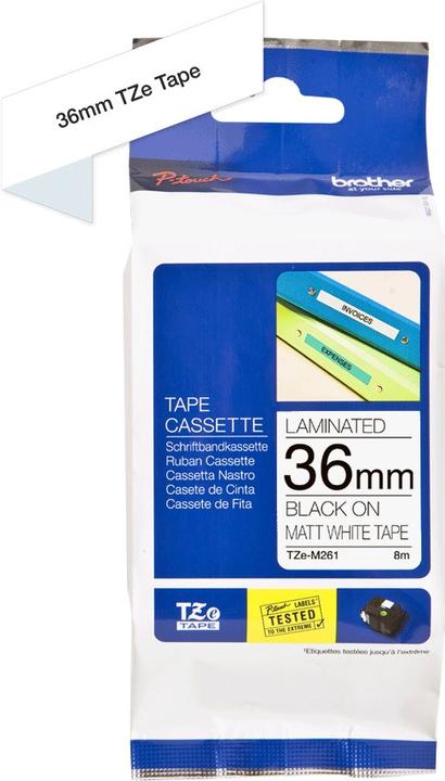 Produktbild Brother TZe-M261 Matt (3.60 cm, Transparent)