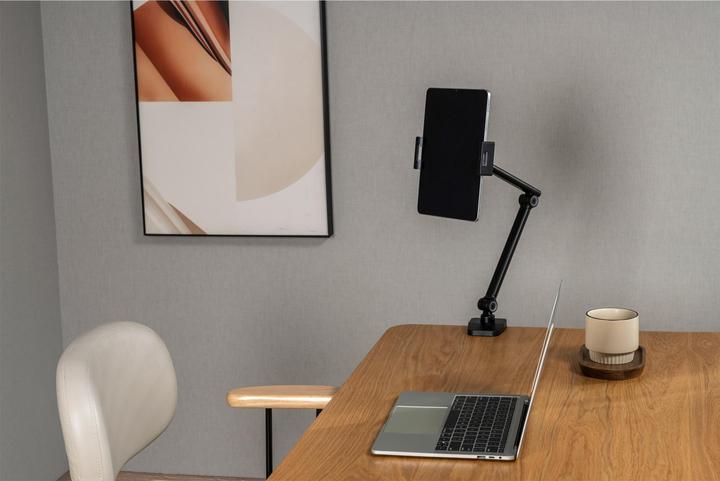 Produktbild InLine Tablet Halter mit Tischklemme