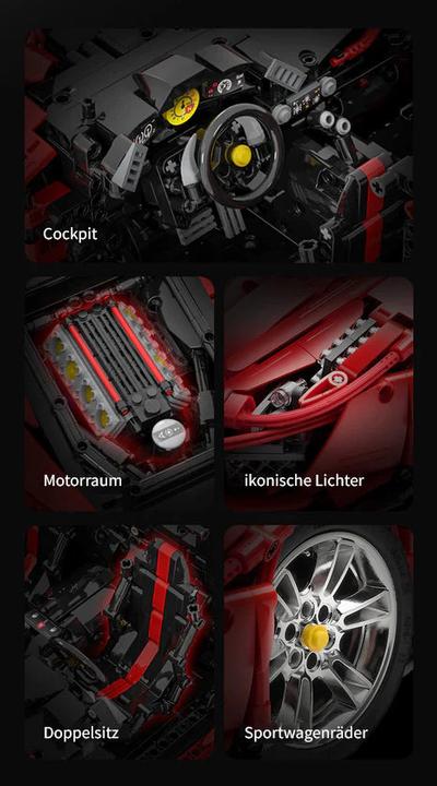 Produktbild Cada MASTER Red Super Car 1:8 inkl Power System