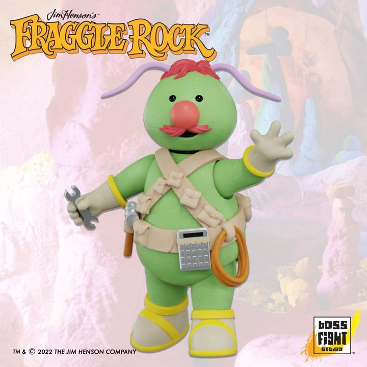 Actual product image Boss Fight Studio Fraggle Rock Flange Doozer action figure