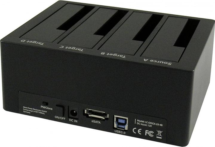 Image du produit LC-Power LC-Dock-U3-4B (USB-C, 4 Ports)