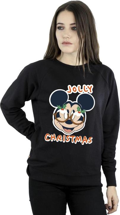 Immagine prodotto Disney Mickey Mouse Jolly Christmas Glasses Felpa Donna (M)