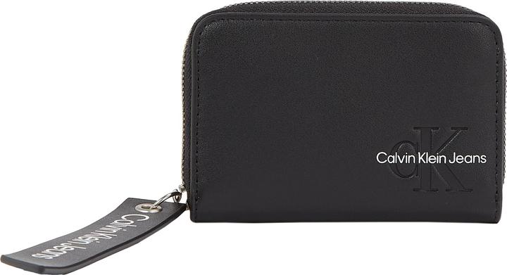 Image du produit Calvin Klein CKJ Med Sculpté Portefeuille Zip Around Noir