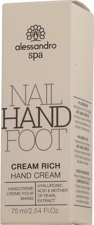 Actual product image Alessandro Cream Rich (75 ml)