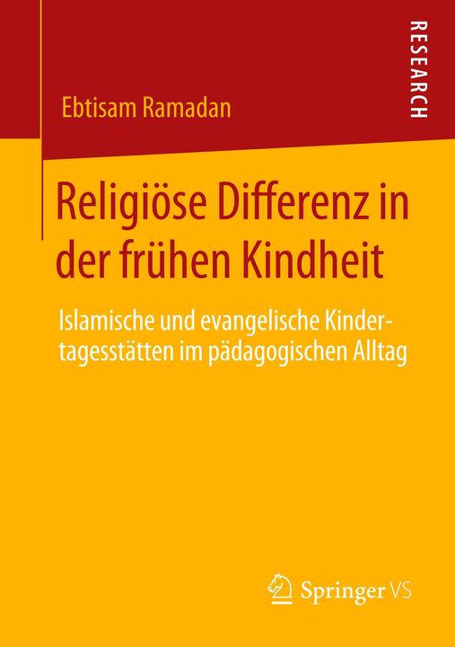 Produktbild Religiöse Differenz in der frühen Kindheit (Deutsch, Ebtisam Ramadan, 2020)