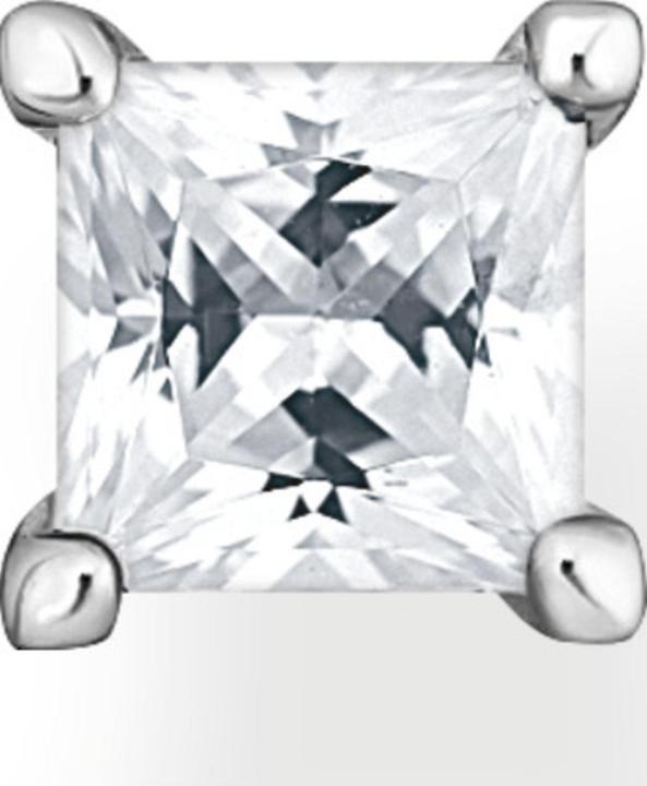 Produktbild Thomas Sabo Einzel Ohrstecker Weisser Stein Silber (925er Silber)