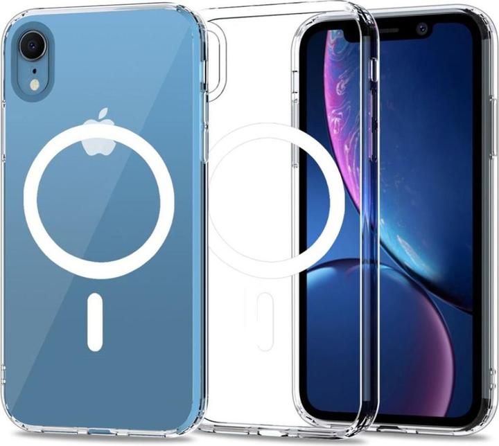 Actual product image Screenguard Magnetic Apple iPhone Xr Clear Case MagSafe Cover (Apple iPhone XR)