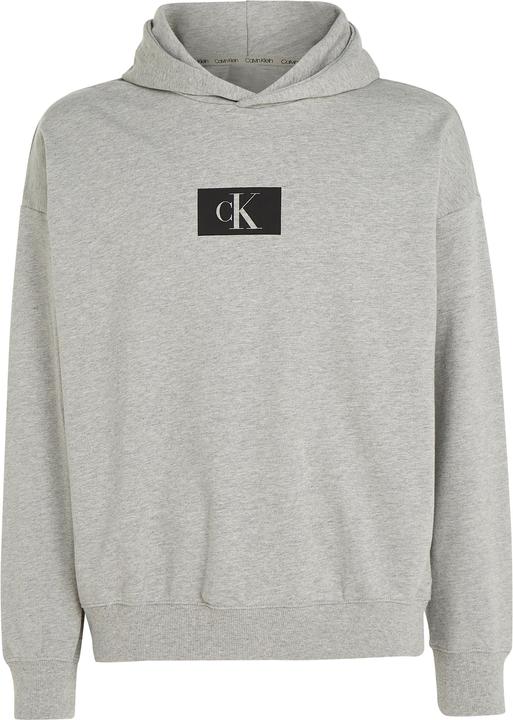 Calvin Klein Men's Lounge Hoodie, Grey, M (M)