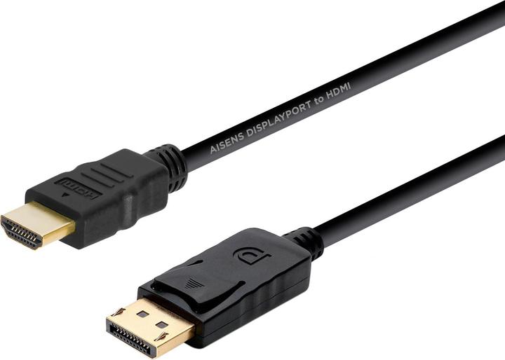 Produktbild Aisens A125-0364 Videokabel-Adapter 2 m DisplayPort HDMI Schwarz (2 m, DisplayPort, HDMI)