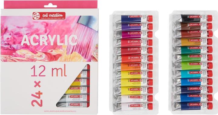Image du produit Talens Kit de peinture acrylique 24x12ml (Multicolore, 12 ml)