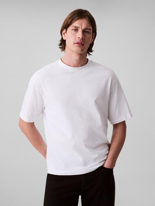 Produktbild Calvin Klein Jeans Ss Smooth Cttn Solid Crewnk Tee (XL)