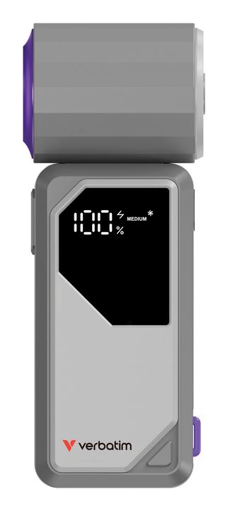 Immagine prodotto Verbatim Handventilator Cool'n'Go AirJet grau/lila