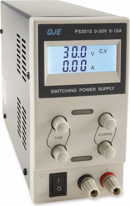 Chilitec Alimentatore da laboratorio controllabile CTL-3010, 0...30 V / 0...10 A, LCD