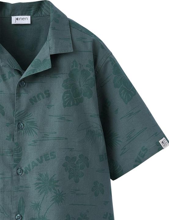 Image du produit Jonen Jungen Hawaiihemd aus Popeline (158)