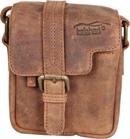 Kalahari KAAMA LS-29 Fototasche Leder (Kamera Schultertasche)