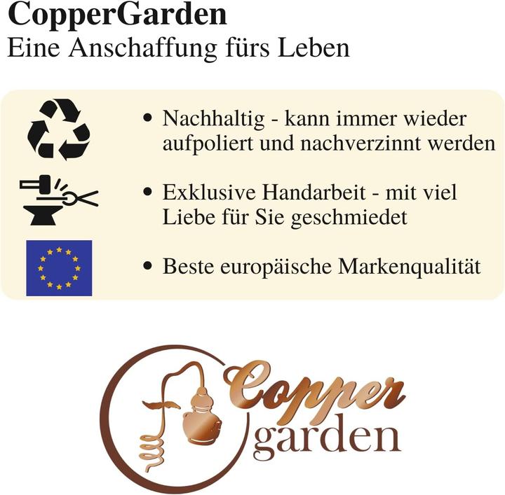 Image du produit Copper Garden Tamis, universel (17 cm)
