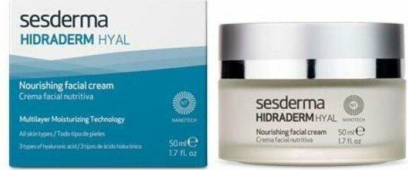 Actual product image Sesderma Hidraderm Hyal Nourishing Cream (50 ml) (50 ml, 24h cream)
