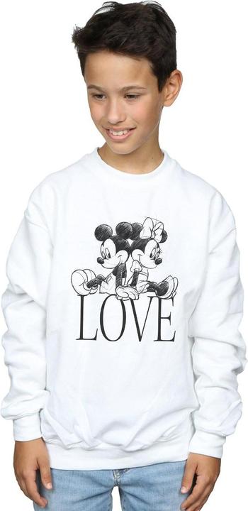 Immagine prodotto Disney Mickey And Minnie Mouse Love Felpa Ragazzi (128)