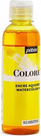 Produktbild Pebeo Colorex Wassertinte (Primärgelb, 250 ml)