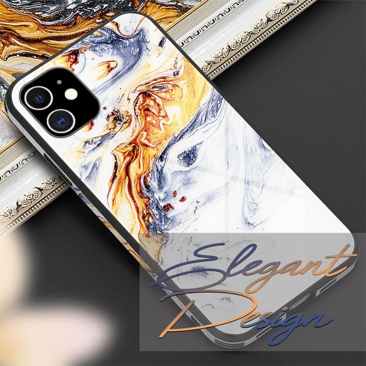 Actual product image Nalia Marble shell (Apple iPhone 12 mini)