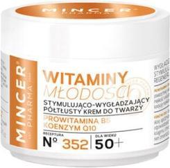Image du produit Mincer Pharma Vitamins Of Youth 50+ Crème Visage Semi-Graisseuse Stimulante et Lissante 352 50Ml (Crème solaire visage, 50 ml)