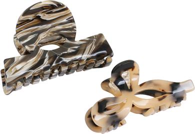 Produktbild Trisa Fashion Acrylklemme Schwarz 2 Stk. (2 Stk.)