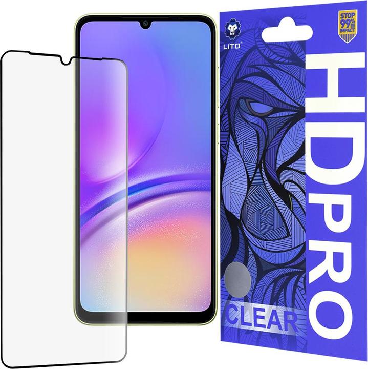 Produktbild Lito - HD Pro Clear - Samsung Galaxy A05 - Black (1 Stück, Samsung Galaxy A05)