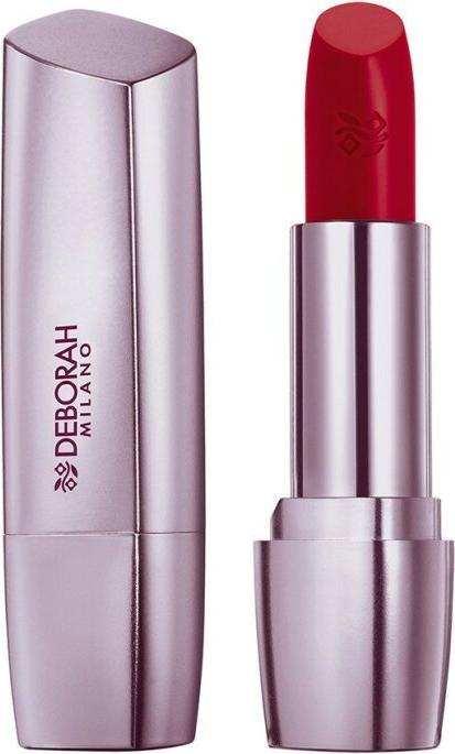 Actual product image Deborah Milano Milano Red Shine Lipstick No 10 (10 Deep red)