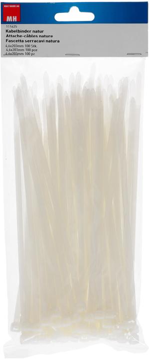 Actual product image Max Hauri Cable ties (Plastic cable ties, 200 mm, 100 pcs.)