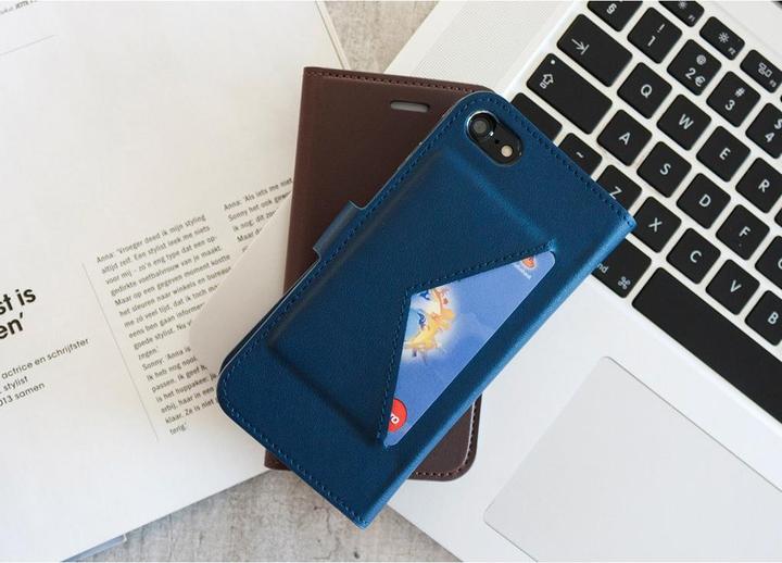Produktbild Mobiparts Classic Wallet Case Samsung Galaxy A3 (2017) Blue (Samsung Galaxy A3 (2017))