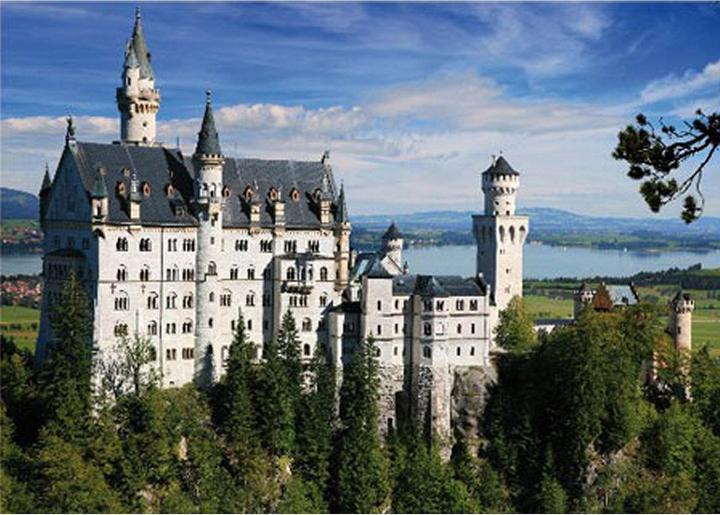 Actual product image D-Toys Puzzle 500 Germany, Neuschwanstein Castle (500 pieces)
