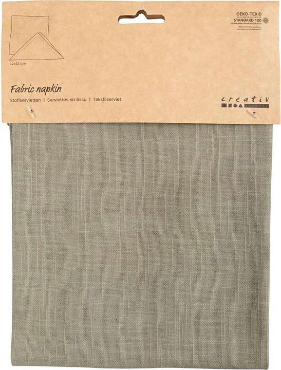 Image du produit Creativ Company Serviette en tissu (2 x, 42 x 42 cm)