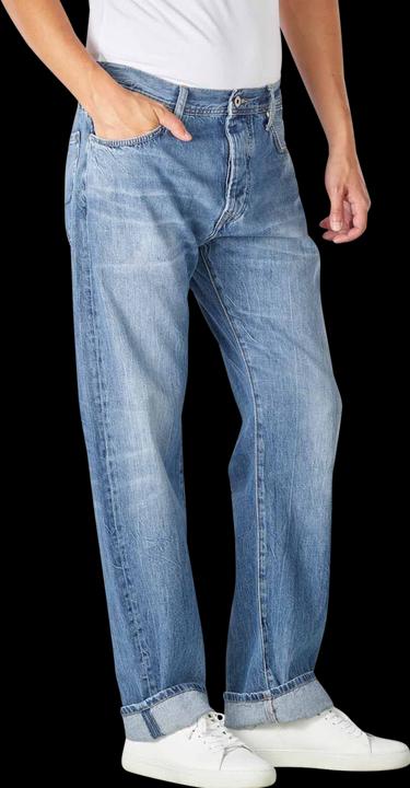 Image du produit Pepe Jeans Penn Relaxed Straight Fit Med Blue (W31/L32)