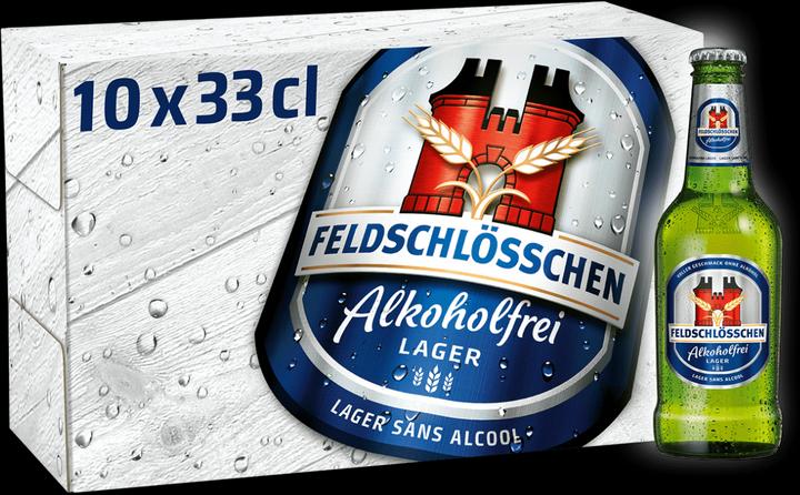 Immagine prodotto Feldschlösschen Lager Senz'Alcool (10 x 33 cl)
