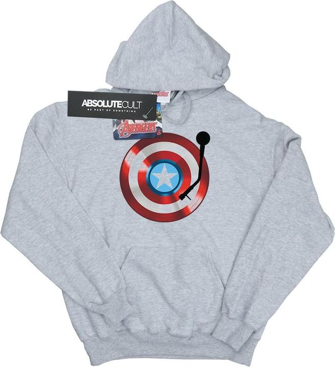 Produktbild Captain America Turntable Kapuzenpullover Jungen (140, 146)