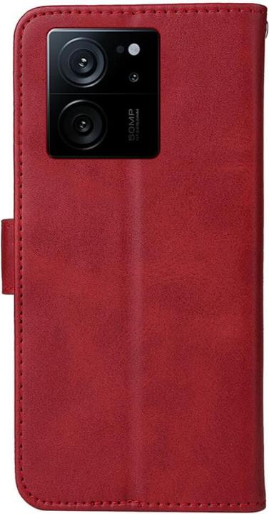 Produktbild Cover-Discount Xiaomi 13T / 13T Pro - Premium Handyhülle Etui rot (Xiaomi 13T, Xiaomi 13T Pro)